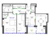 Схема квартиры в проекте "На Пришвина"- #1775709122