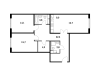 Схема квартиры в проекте "на ул. Краснознаменская"- #994481412