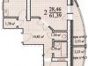 Схема квартиры в проекте "на ул. Металлургов"- #701703139