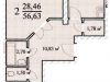 Схема квартиры в проекте "на ул. Металлургов"- #227797029