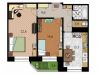 Схема квартиры в проекте "на ул. Высоковольтная"- #313135791