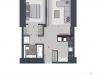 Схема квартиры в проекте "Neva Towers (Нева Тауэрс)"- #1110346640