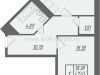 Схема квартиры в проекте "Новоселки"- #1156307888