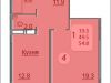 Схема квартиры в проекте "Nuova Vita (Нова Вита)"- #1263707291