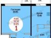 Схема квартиры в проекте "Олимпийский"- #1155733815