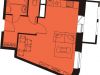 Схема квартиры в проекте "Опалиха О3"- #1607505410