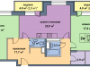 Схема квартиры в проекте "Опалиха парк"- #560479601