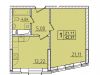 Схема квартиры в проекте "Опалиха Village"- #1101216491