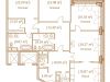 Схема квартиры в проекте "Palazzo Imperiale (Палаццо Империал)"- #1110387520