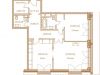 Схема квартиры в проекте "Palazzo Imperiale (Палаццо Империал)"- #618857169