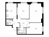 Схема квартиры в проекте "Павлова 40"- #502486809