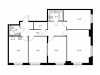 Схема квартиры в проекте "Павлова 40"- #134537544
