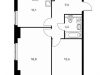 Схема квартиры в проекте "Павлова 40"- #801494076