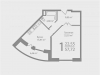 Схема квартиры в проекте "Первый клубный"- #347689345
