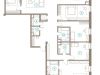 Схема квартиры в проекте "Полянка/44"- #979702419