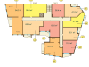 Схема квартиры в проекте "Премьер"- #381323482