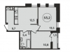 Схема квартиры в проекте "Прокшино"- #1263161437