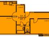 Схема квартиры в проекте "Раменские аллеи (Березовая роща)"- #1979038378