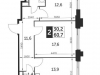 Схема квартиры в проекте "Рихард"- #1480231616