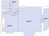 Схема квартиры в проекте "Ривер-Хаус"- #1263015852