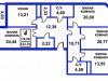Схема квартиры в проекте "Родники"- #343922118