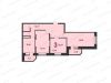 Схема квартиры в проекте "Шепчинки"- #1835600796