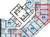 Схема квартиры в проекте "Скай Форт"- #1417439946