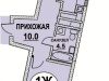 Схема квартиры в проекте "Стрелецкий"- #1712488961