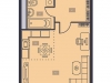 Схема квартиры в проекте "Талисман на Водном"- #863059611
