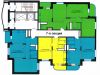 Схема квартиры в проекте "Тройка"- #878589021