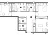 Схема квартиры в проекте "ул. Вавилова, вл. 81А"- #1011518878