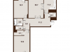 Схема квартиры в проекте "Вавилов дом"- #1059214393