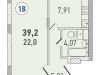 Схема квартиры в проекте "Веледниково"- #993254625