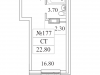 Схема квартиры в проекте "Видный Берег 2.0"- #1217299427