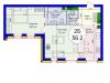Схема квартиры в проекте "Вилланж"- #1195598979