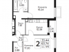 Схема квартиры в проекте "Южное Бунино"- #1243071275