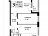Схема квартиры в проекте "Южное Бунино"- #501498905