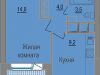 Схема квартиры в проекте "ЗаМитино"- #1895469969