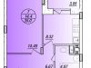 Схема квартиры в проекте "Заречный"- #684472127