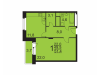 Схема квартиры в проекте "Жемчужина Виктории"- #1151516953