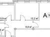 Схема квартиры в проекте "Золоторожский"- #121175395